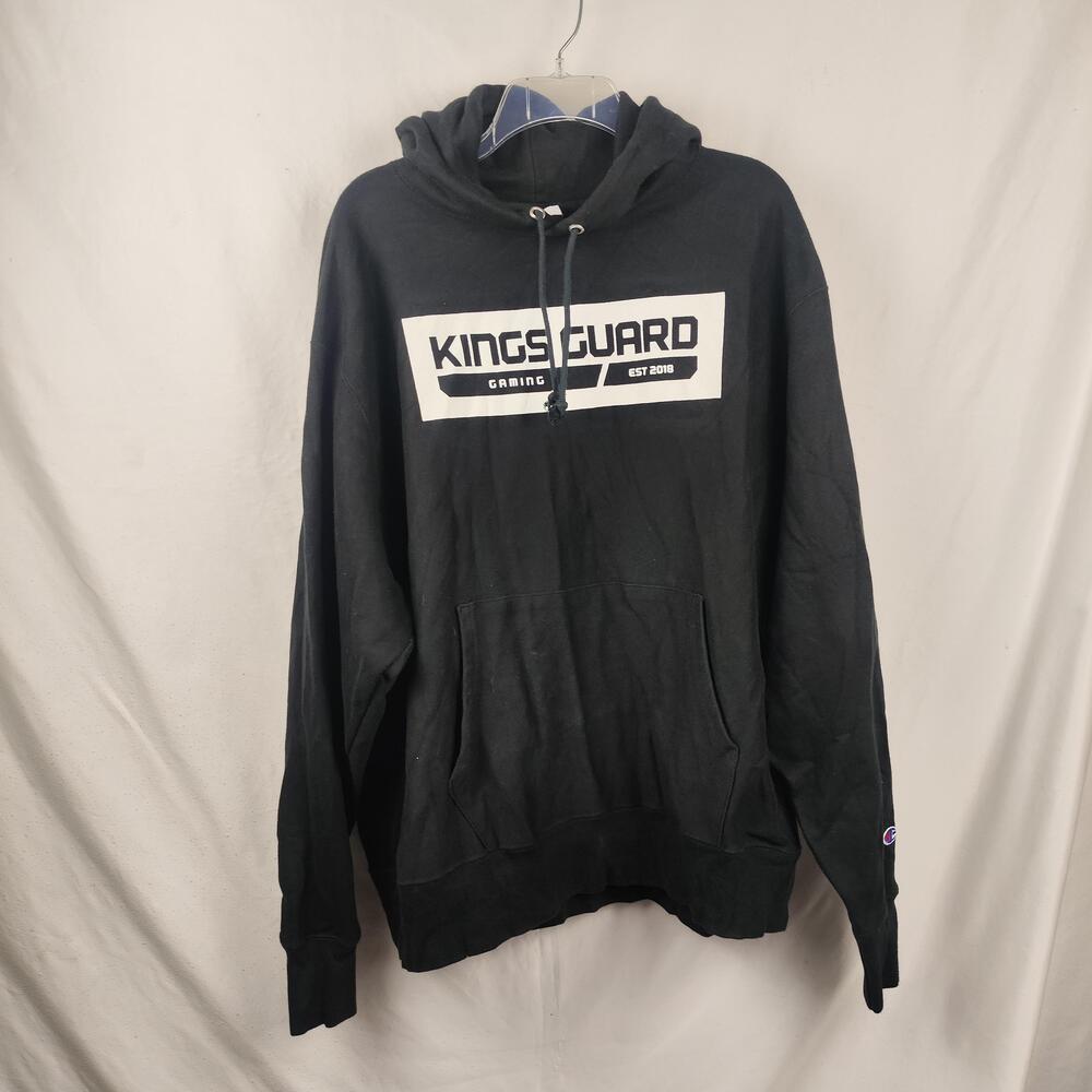 Kings Guard Gaming Hoodie Mens XL Black NBA Basketball Champion Sweatshirt